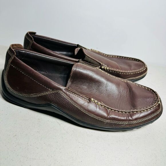 Cole Haan (C04059) Tucker Venetian Leather Driving Moc Loafer Shoes Men's 11.5 - Picture 2 of 8